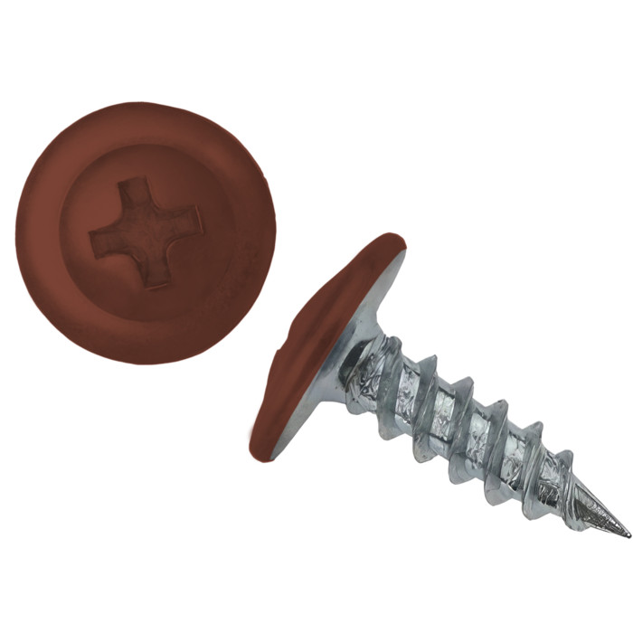 Саморез ПШ 4,2х13 (1000шт) шлиц PH2 RAL 8004